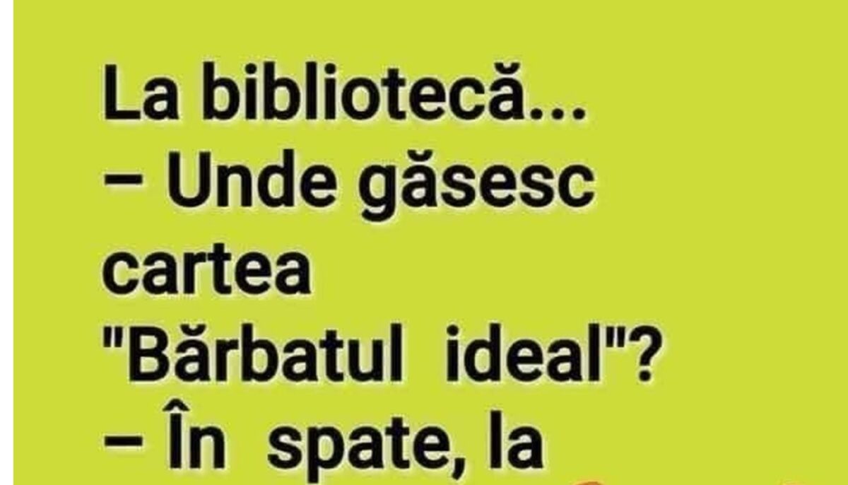 Imagine Stire BANCUL ZILEI | Unde se găsește cartea „Bărbatul ideal”? | 2review.ro