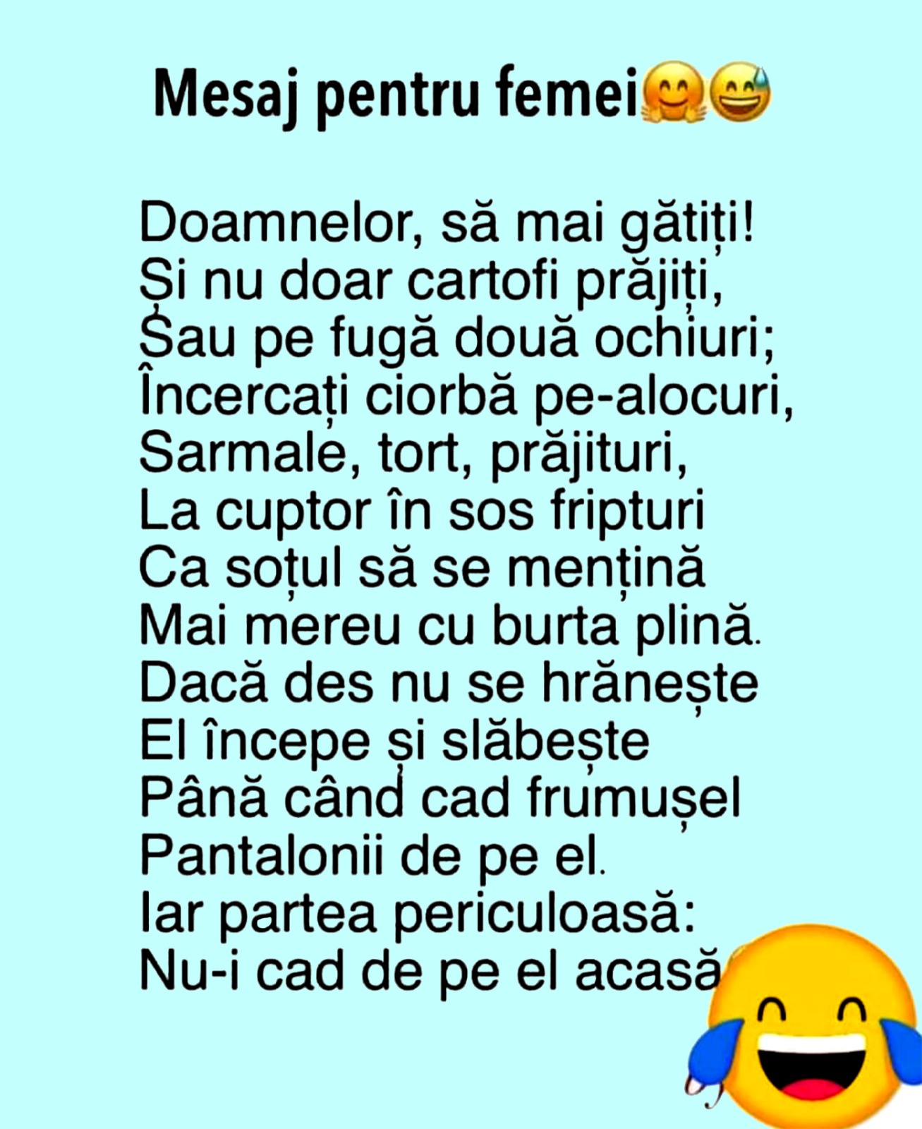 banc complet mesaj pentru femei