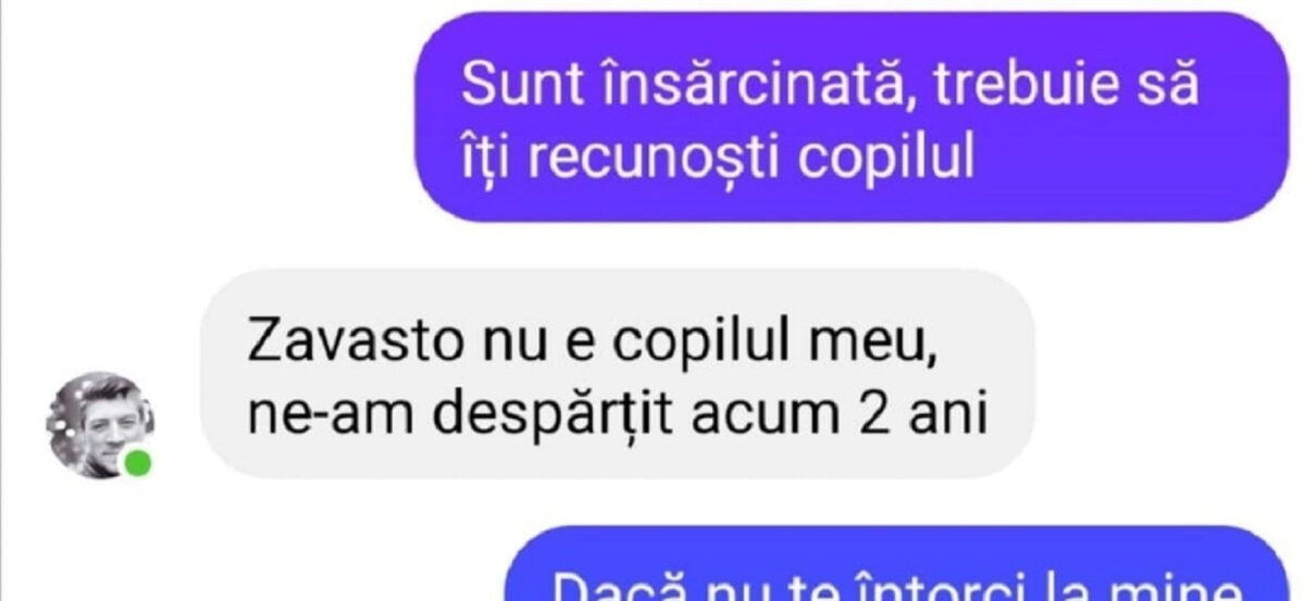 Imagine Stire BANC | „Sunt însărcinată, trebuie să îți recunoști copilul” | 2review.ro