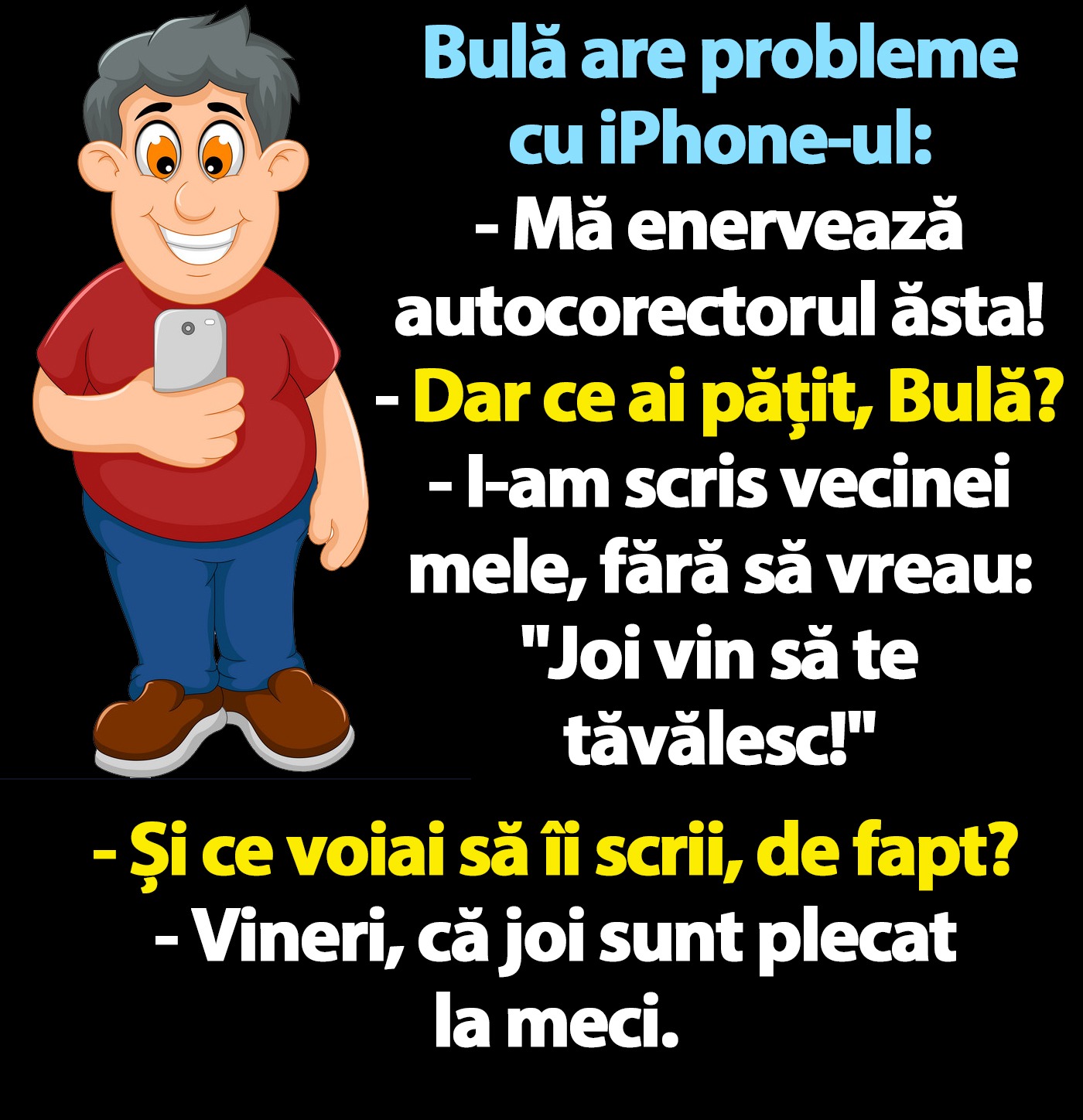 bula si autocorectorul banc