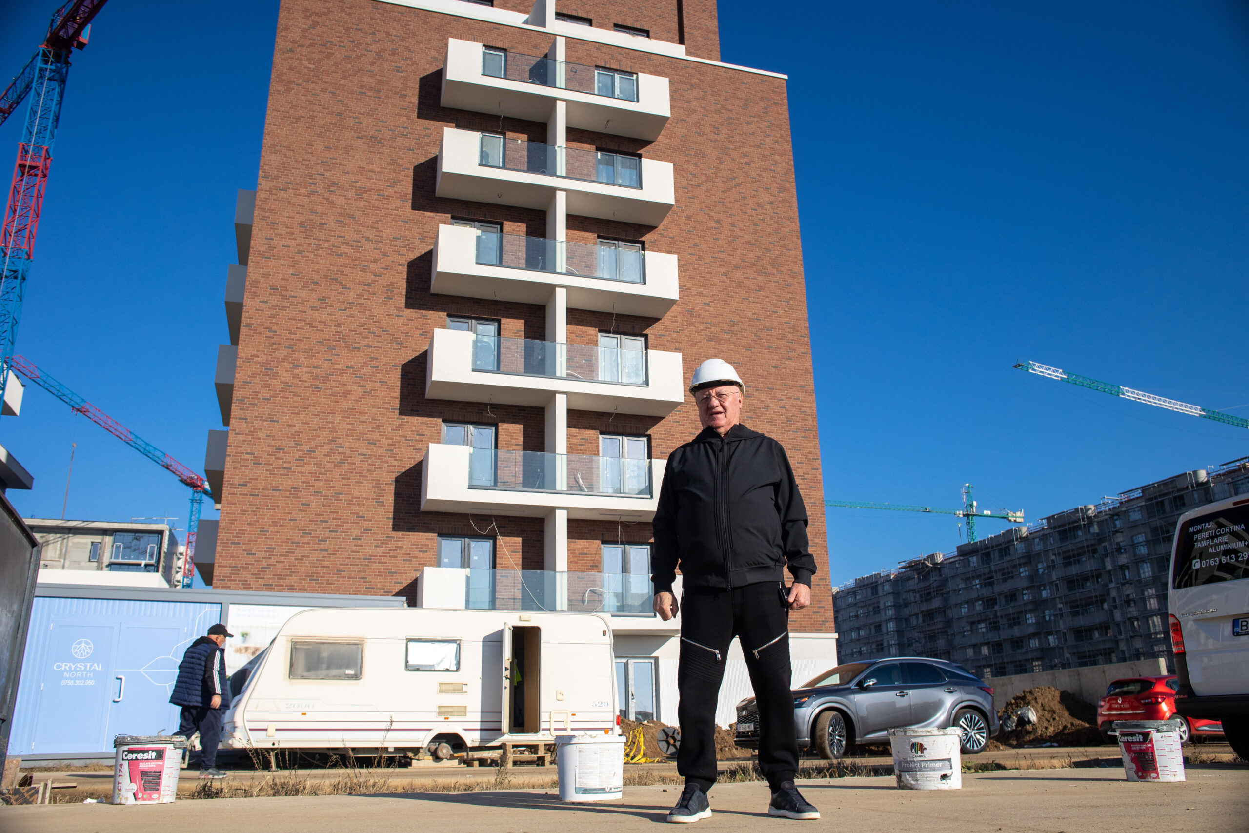 Dumitru Dragomir e șef de șantier