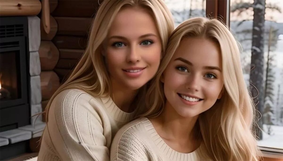 Motivul bizar pentru care aceste două tinere arată la fel, deși nu sunt gemene