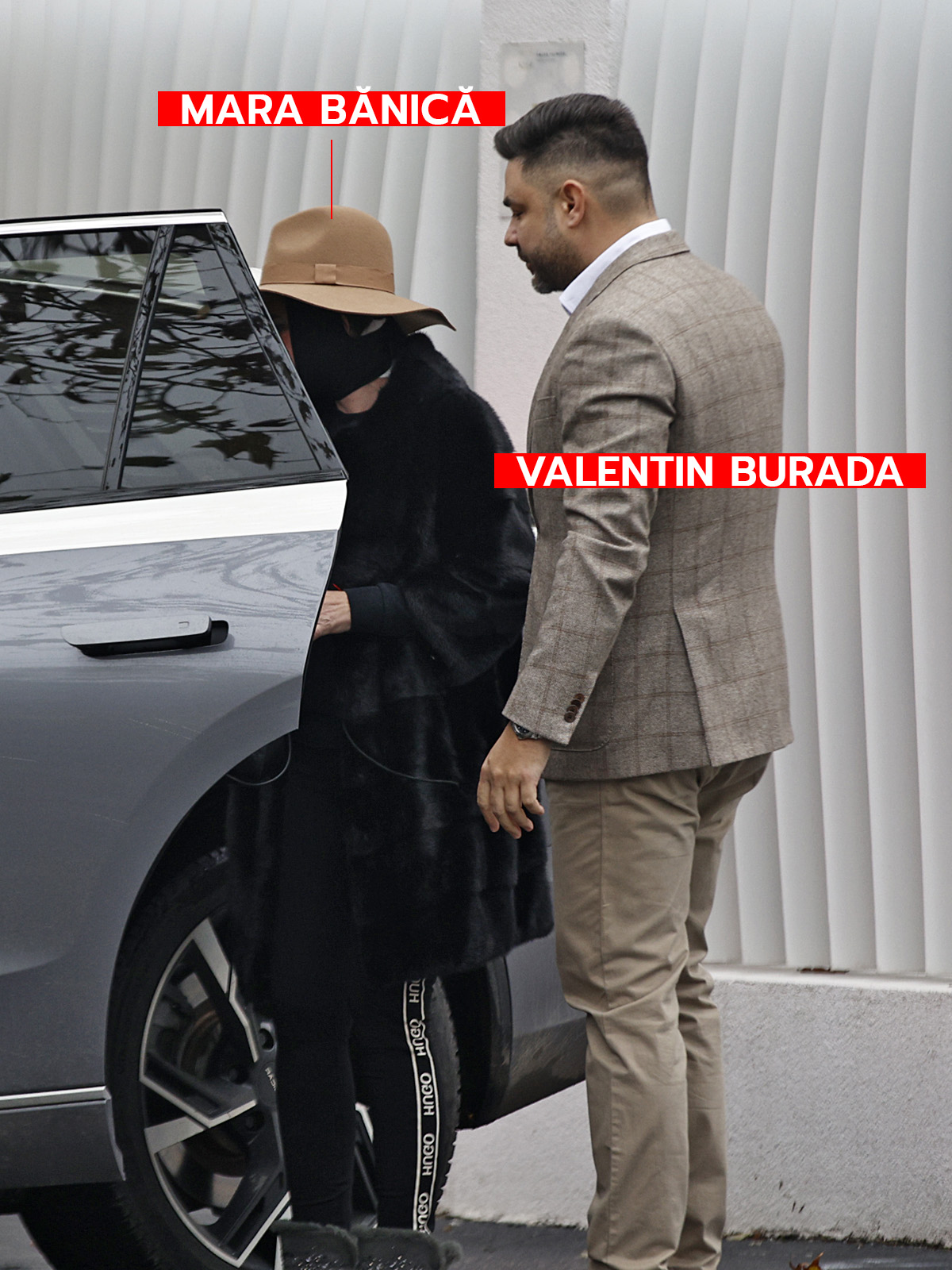 Mara Bănică intră în limuzină