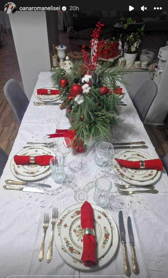 oana roman masa de craciun