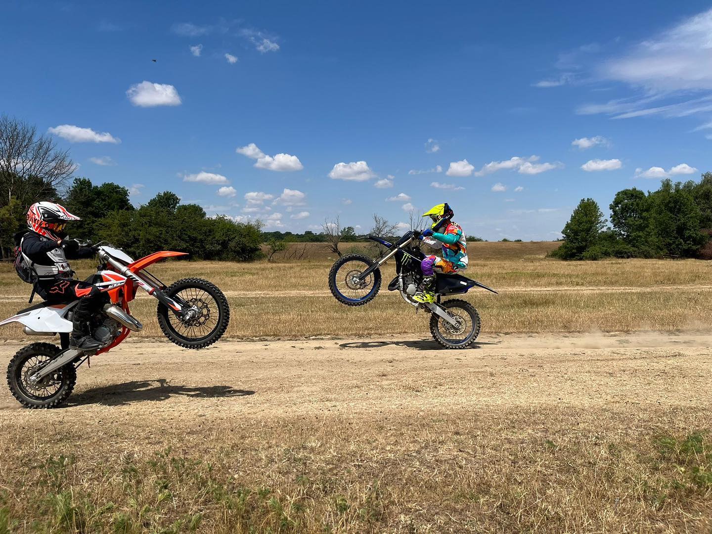 Tudor iubește motocicletele off-road/ Sursa foto: Instagram