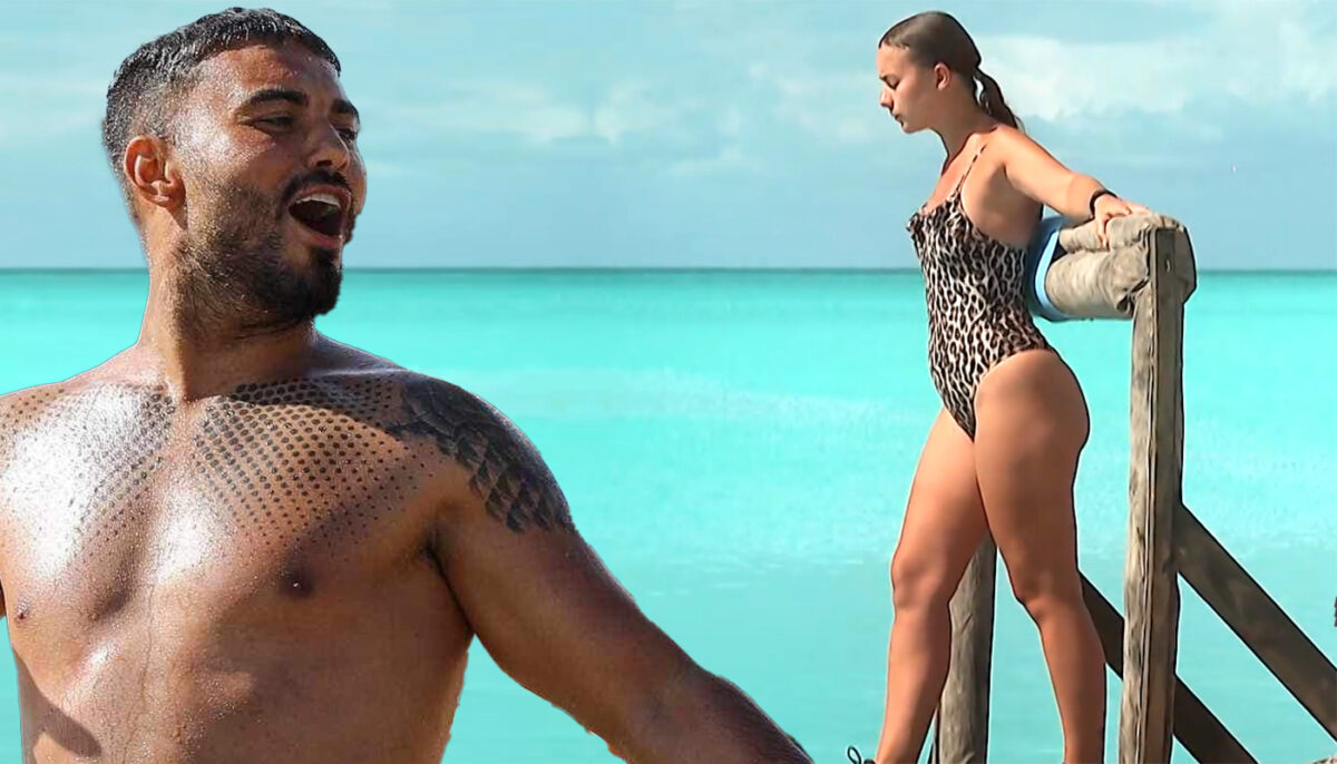 Imagine Stire „Ce … are asta!” Cum a reacționat Jador, după ce a văzut-o pe Alexandra Duli în costum de baie, la Survivor România All Stars de la Pro TV | 2review.ro