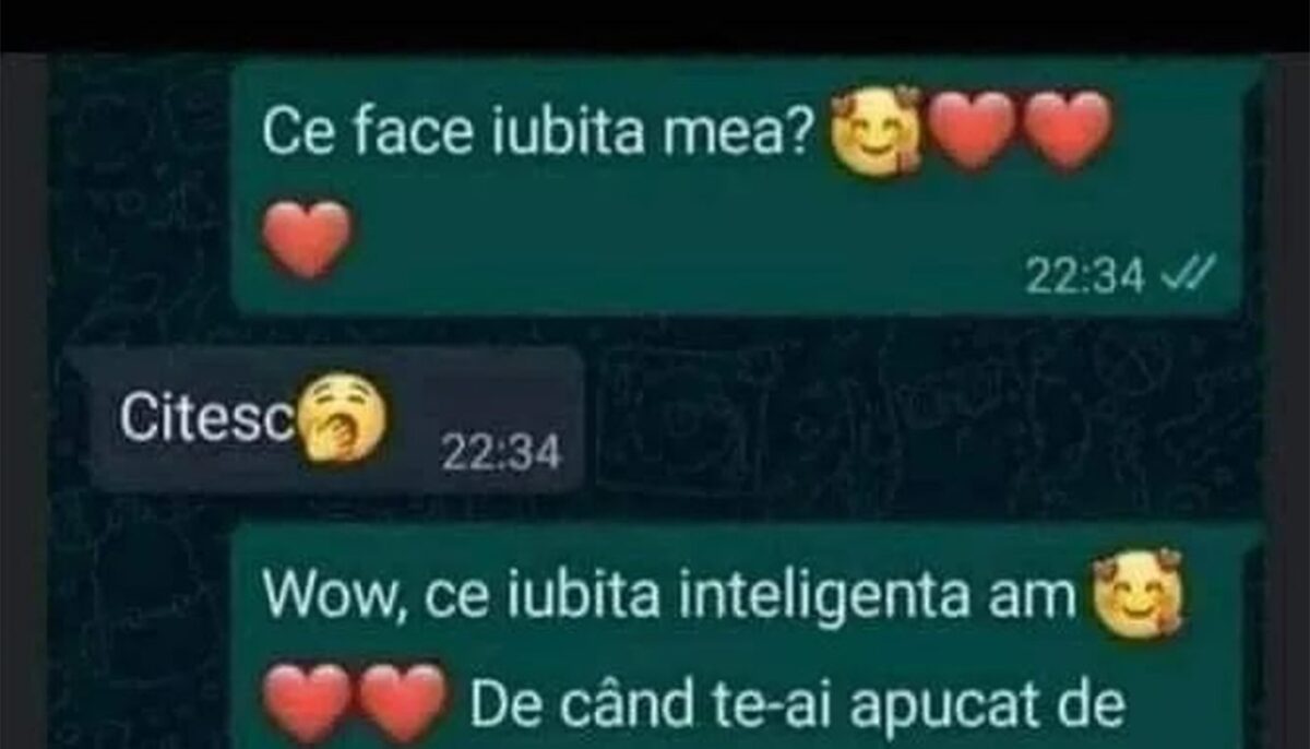 Imagine Stire BANCUL ZILEI | „Wow, ce iubită inteligentă am!” | 2review.ro