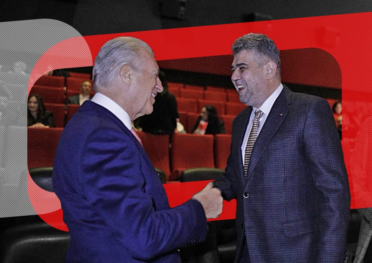 Imagine Stire Marcel Ciolacu și Sorin Grindeanu, întâlnire cu Piero Ferrari. Premiera filmului “Ferrari” a adunat toată “spuma” din România | 2review.ro