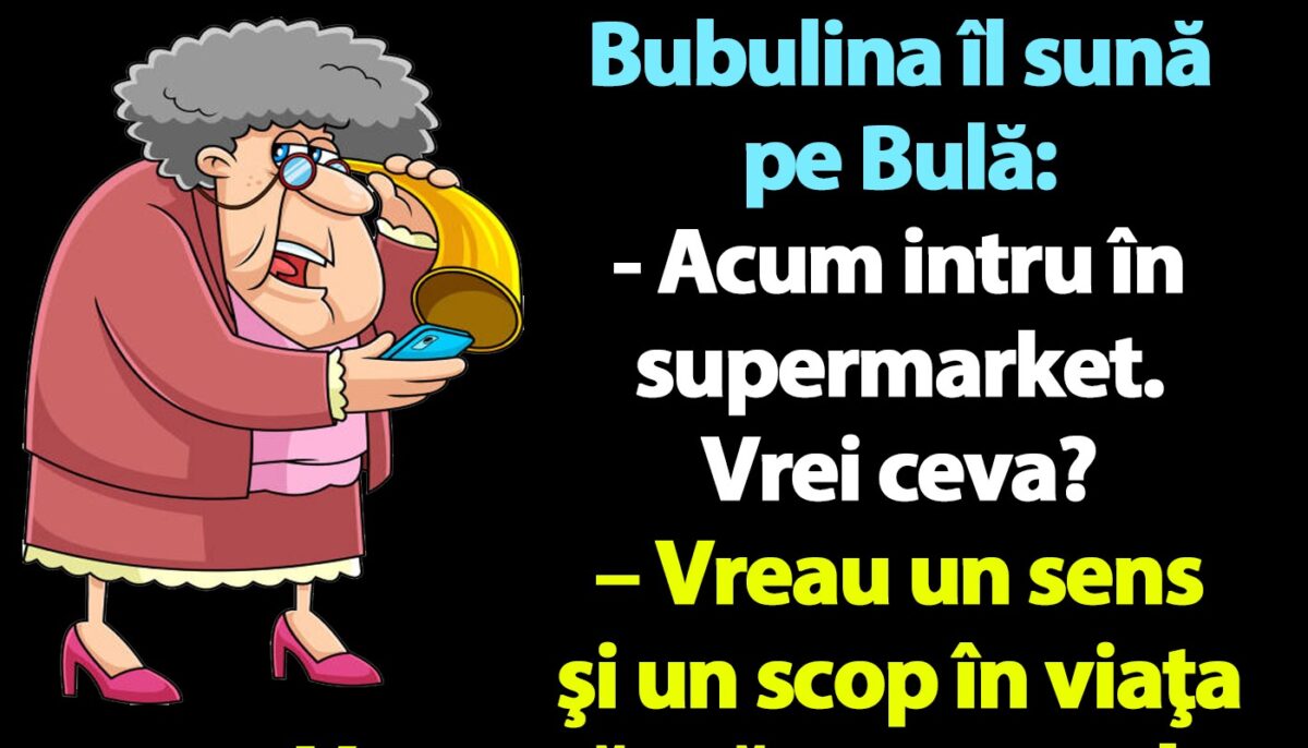 Imagine Stire BANC | „Bulă, vrei ceva de la supermarket?” | 2review.ro