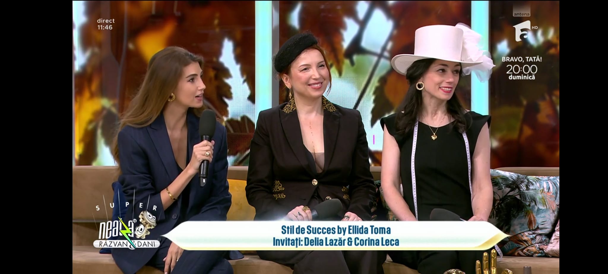 Delia Lazăr, acum ceva vreme pe micile ecrane, la Neatza cu Răzvan și Dani / Captură Video