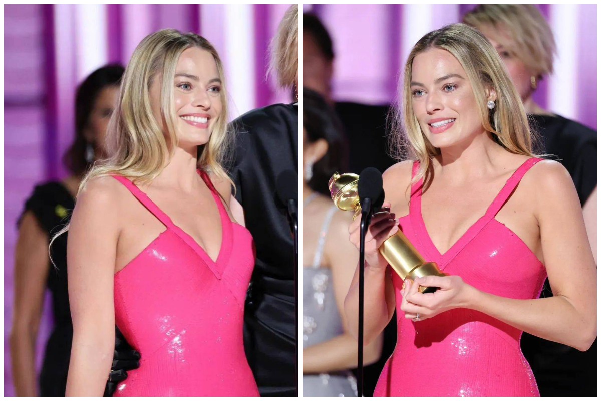 Imagine Stire Margot Robbie a atras toate privirile la Globurile de Aur cu o rochie specială și bijuterii de 3 milioane de euro | 2review.ro