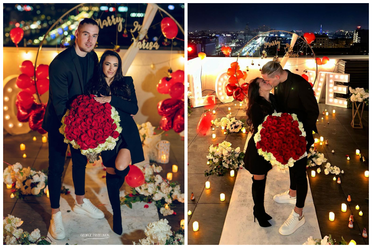Imagine Stire Larisa Iordache a spus „DA” în prima zi a anului! A fost cerută în căsătorie de Cristian Chiriță într-un cadru de vis | 2review.ro