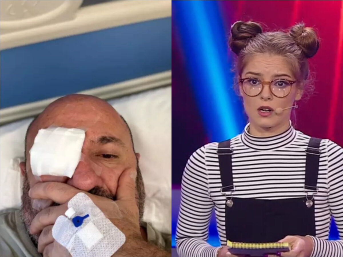 Imagine Stire Cum a reacţionat Doina Teodoru, după ce l-a văzut pe Cătălin Scărlătescu în spital, cu un ochi pansat: „Sunt la filmări…” | 2review.ro