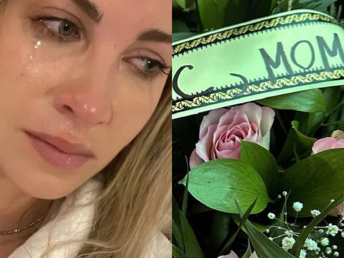 Imagine Stire Mama Otnielei Sandu a murit. „S-a sfârșit chinul ei”. Ce mesaj a scris vedeta pe coroana funerară | 2review.ro