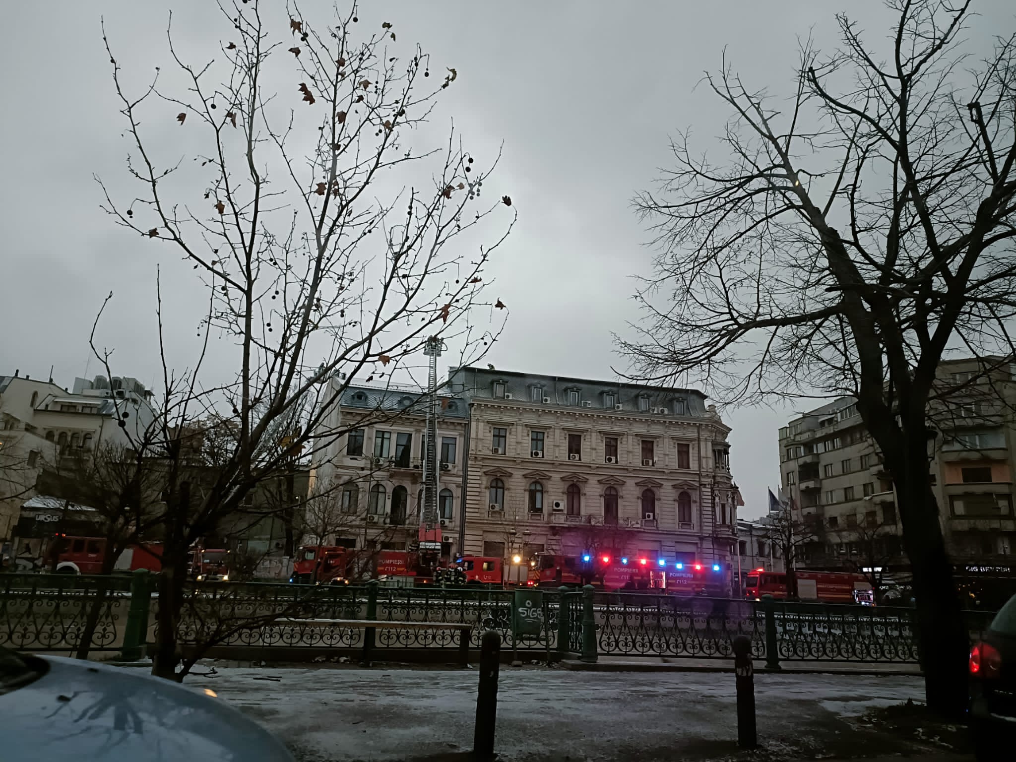 Incendiu la un hotel din centrul Capitalei / Foto: CANCAN