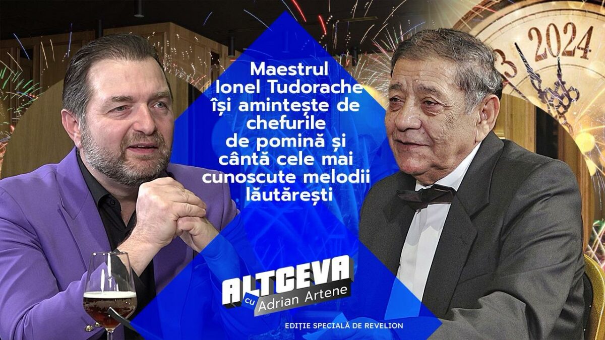 Imagine Stire Maestrul Ionel Tudorache dezvăluie care este top 3 melodii lăutărești cerute de români | Altceva cu Adrian Artene | 2review.ro