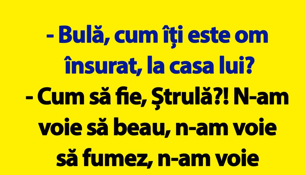 Imagine Stire BANC | „Bulă, cum îți este om însurat?” | 2review.ro