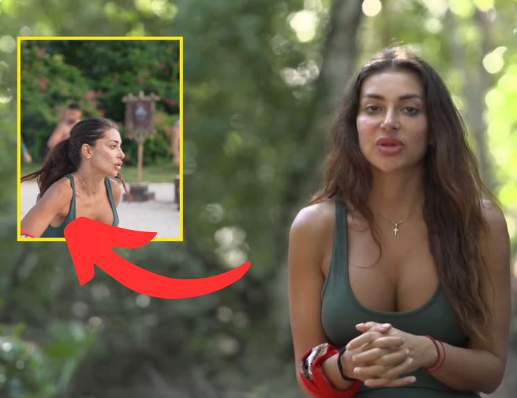 Imagine Stire Elena Ionescu, moment ruşinos la Survivor! Sânul i-a ieşit din sutien, iar Pro TV a difuzat, din greşeală, imaginile. FOTO | 2review.ro