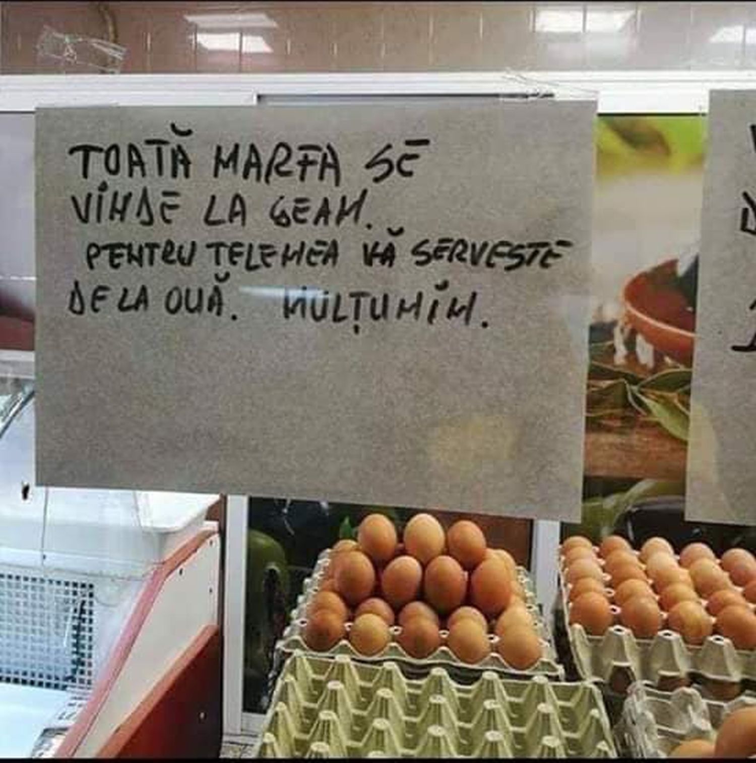 anunt amuzant magazin