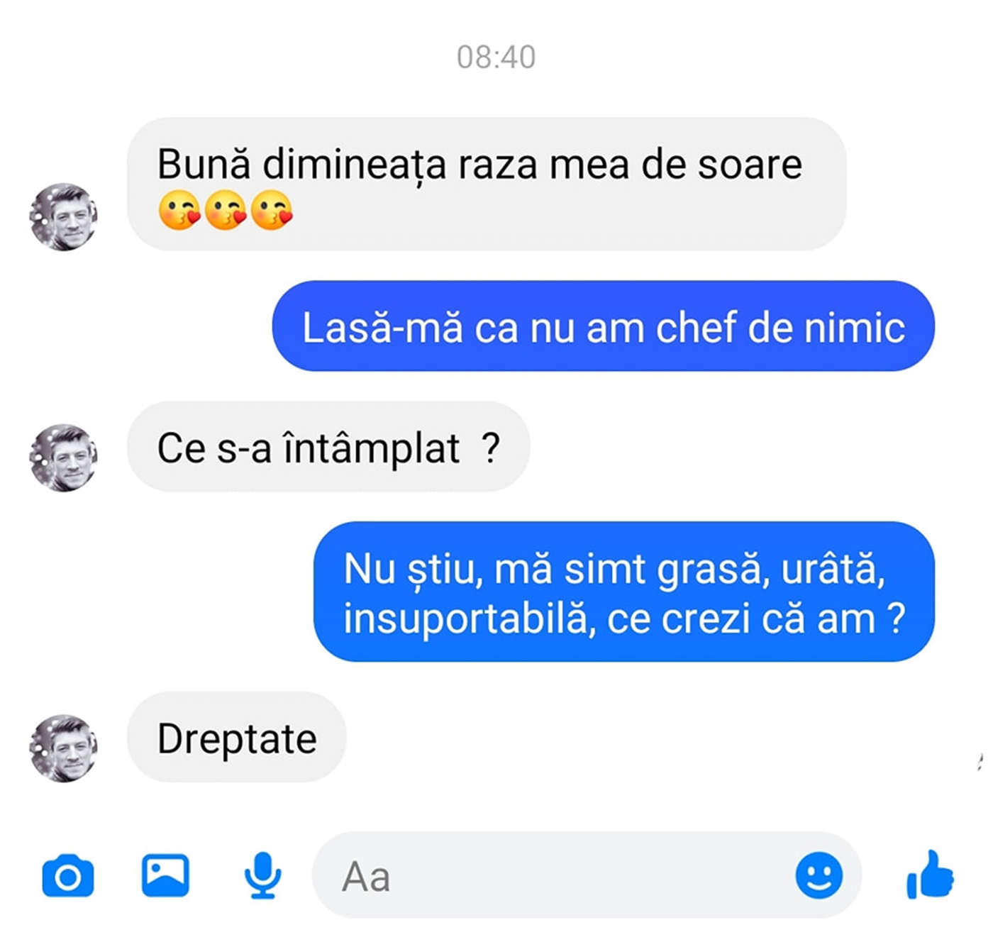 banc complet femeia urata