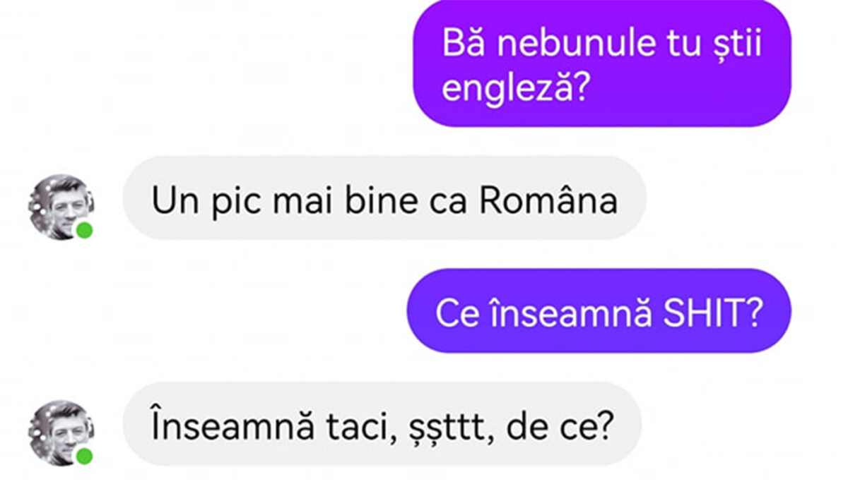 Imagine Stire BANCUL ZILEI | „Vorbesc cu o gagică din Anglia și mi-a scris ‘You look like shit” | 2review.ro