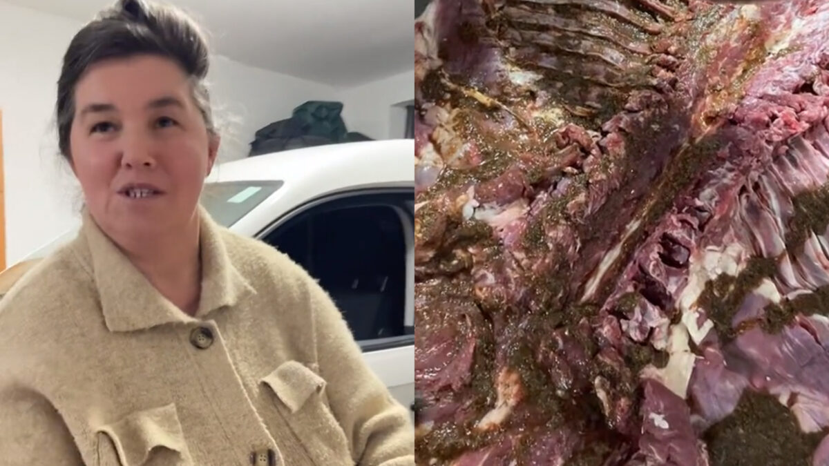 Imagine Stire Cu câți lei vinde mama lui Culiță Sterp un kilogram de pastramă. Oamenii au crezut că nu văd bine: ”Doar nu e struț!” | 2review.ro