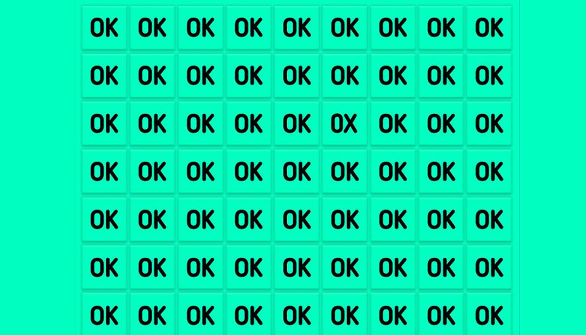 Test de perspicacitate | Găsiți „OK”-ul care nu este OK. Geniile îl văd în 5 secunde!