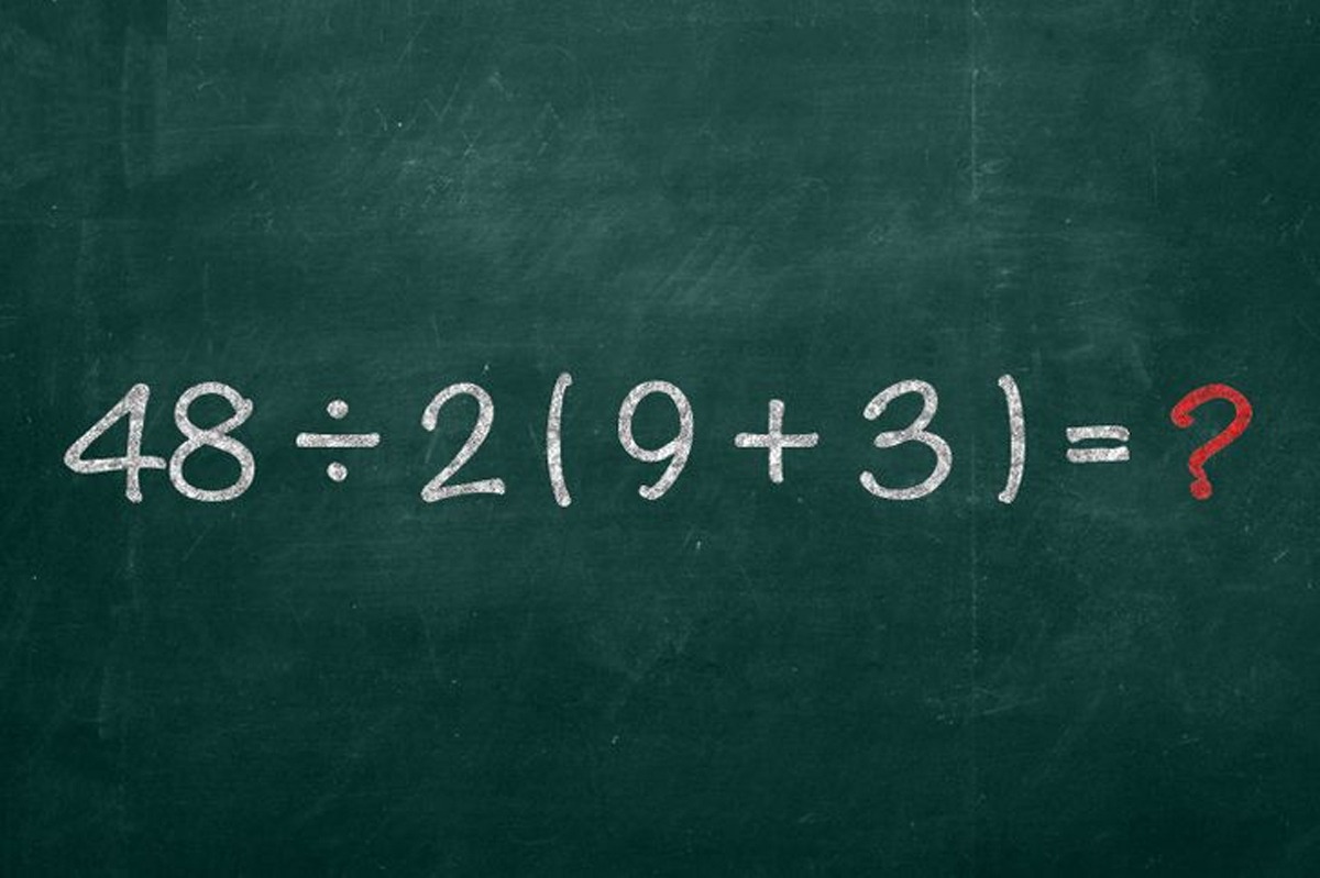 Imagine Stire Test IQ pentru matematicieni | Calculați 48:2(9+3) | 2review.ro