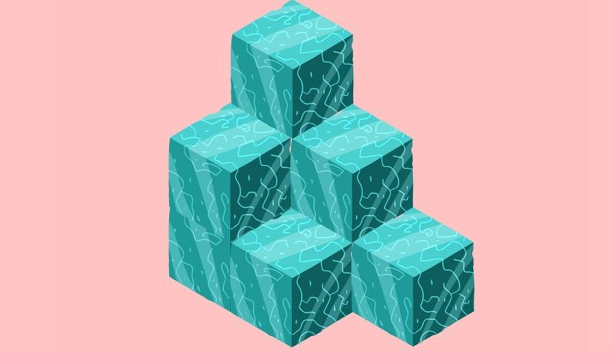 Test de inteligență pentru genii | Câte cuburi sunt în această poză, în total?