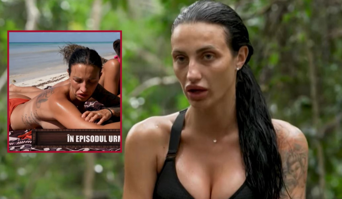 Ana Porgras a făcut plajă topless la Survivor, iar Pro TV a difuzat imaginile. A renunţat la haine