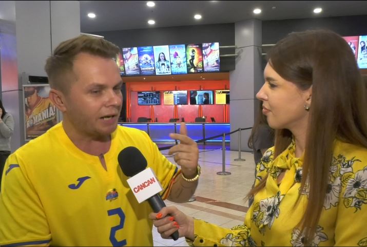 Codin Maticiuc a venit îmbrăcat în tricoul Naționalei României Codin Maticiuc a venit îmbrăcat în tricoul Naționalei României 