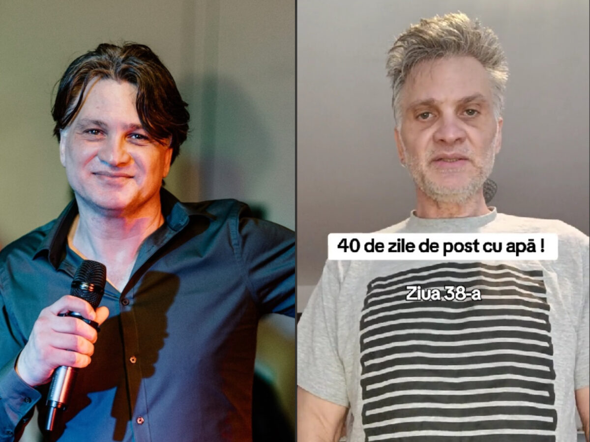 Imagine Stire Mihai Onilă, desfigurat după 40 de zile de post! Fondatorul trupei Axxa a ajuns de nerecunoscut după ce a băut doar apă | 2review.ro