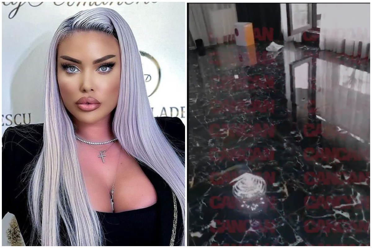 Ce a mai rămas din penthouse-ul de 500.000 de euro al Loredanei Chivu, după ce fostul iubit a făcut prăpăd! VIDEO