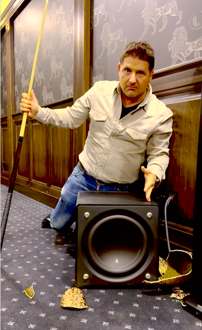 Prezentatorul Hajdu Peter