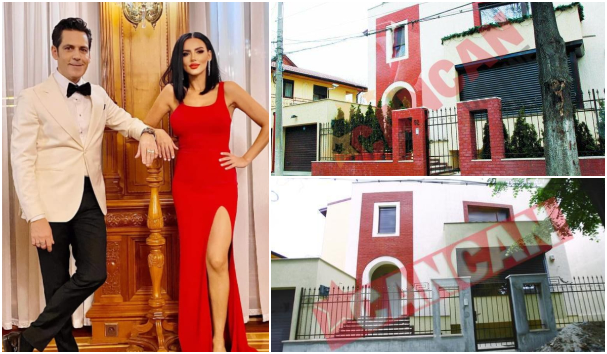 Cum arată casa de 1 milion de euro în care locuiesc Ștefan Bănică Jr. și Lavinia Pârva. Vila are piscină și o curte enormă