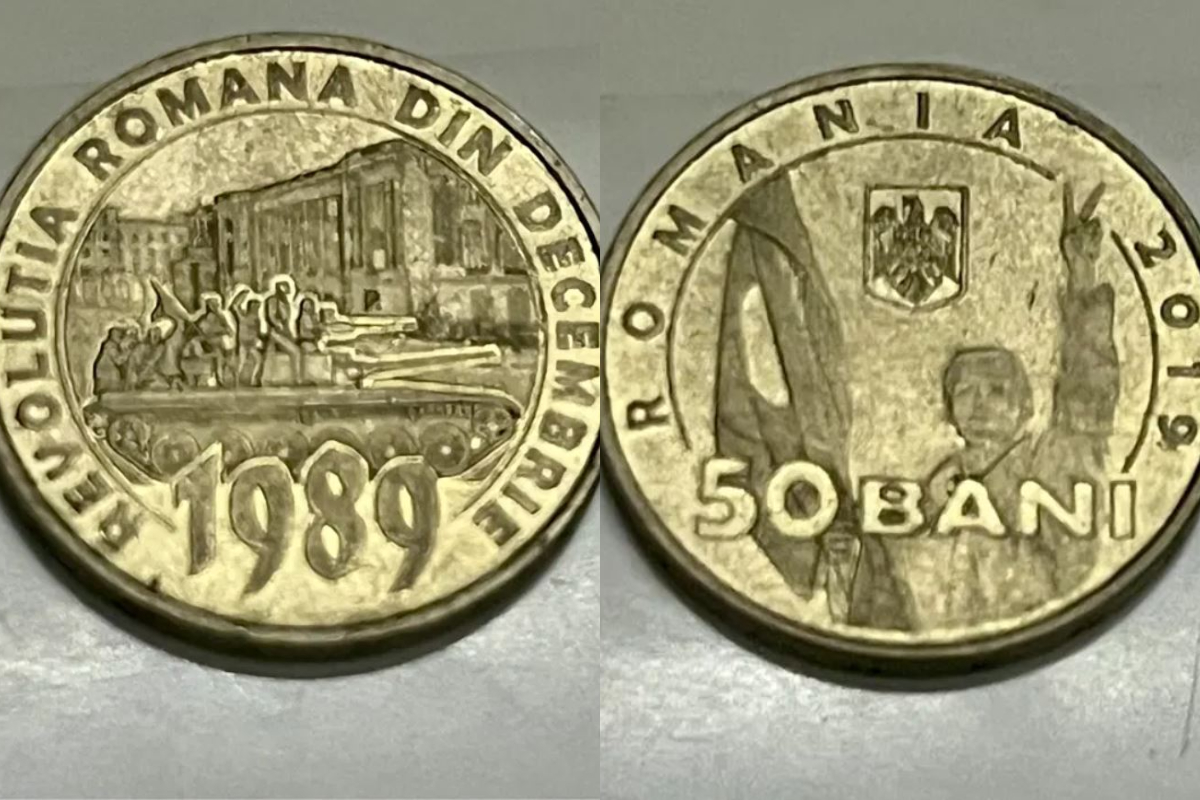 Tu mai ai așa ceva acasă? Prețul ireal la care se vinde o monedă comemorativă de 50 de bani din 2019, acum, la 5 ani distanță
