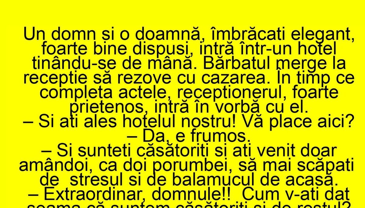 Imagine Stire BANCUL ZILEI | Escapada romantică la hotel | 2review.ro