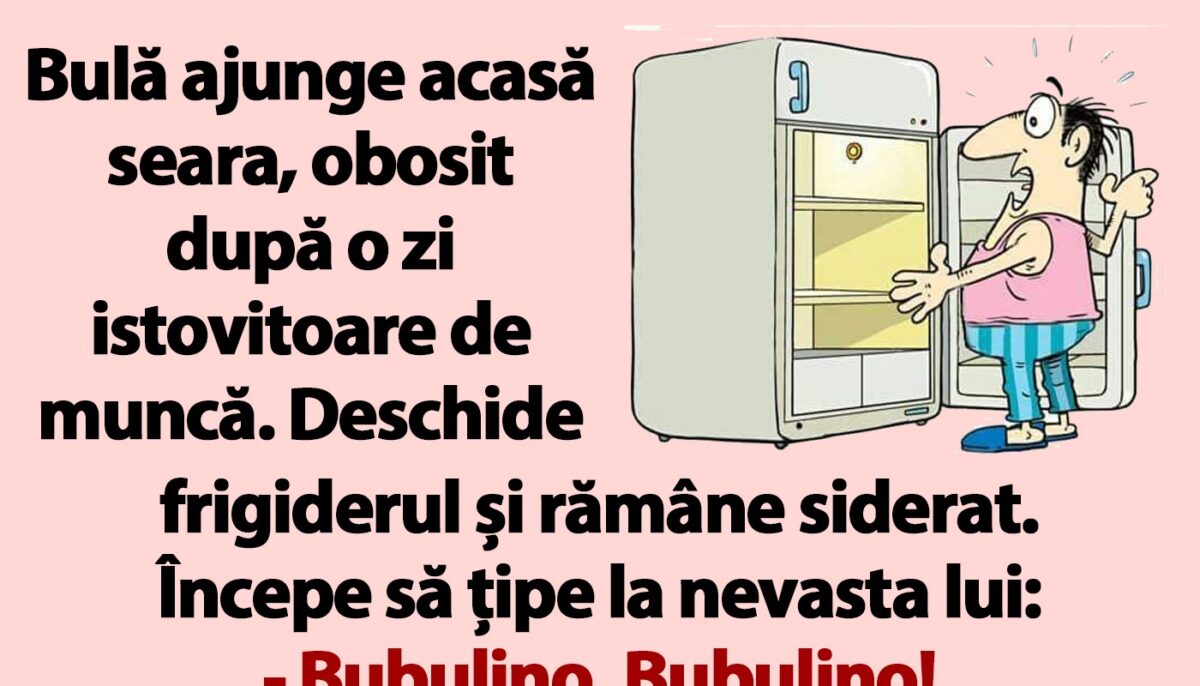 Imagine Stire BANCUL ZILEI | „Bubulino, unde-s cele 12 beri din frigider?” | 2review.ro