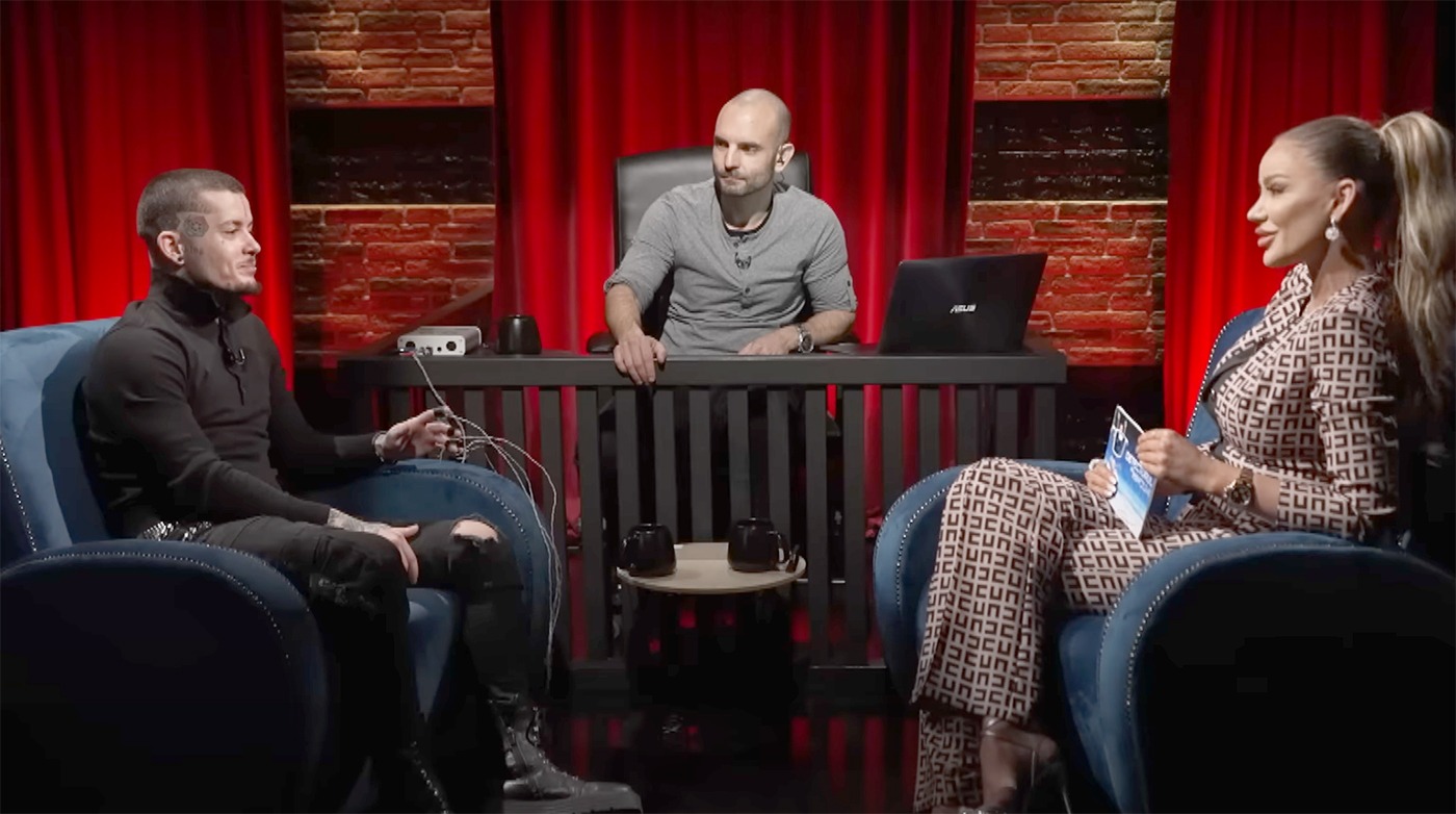 Zanni, în emisiunea prezentată la acea vreme de Bianca Drăgușanu