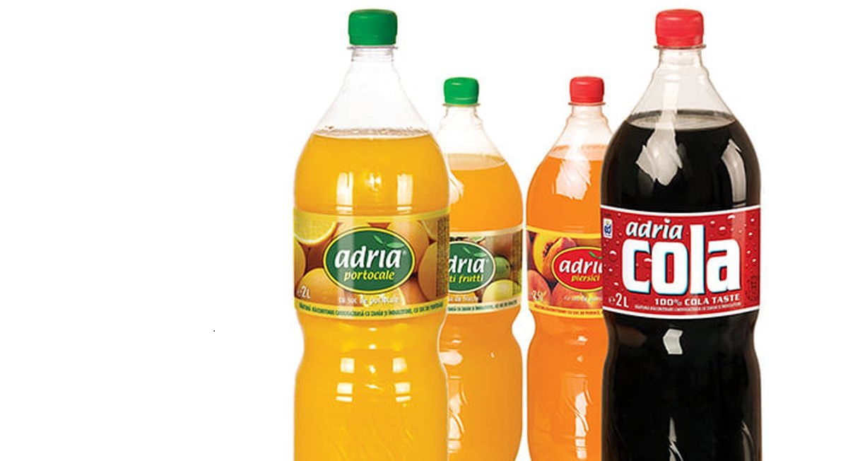 Ce conțin, de fapt, faimoasele sucuri Adria Cola sau Adria de portocale. Ingredientele naturale lipsesc aproape în totalitate