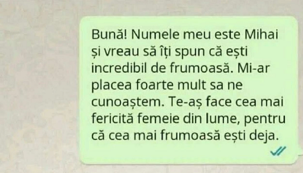 Imagine Stire Bancul sfârșitului de weekend | ”Mi-ar plăcea foarte mult să ne cunoaștem” | 2review.ro