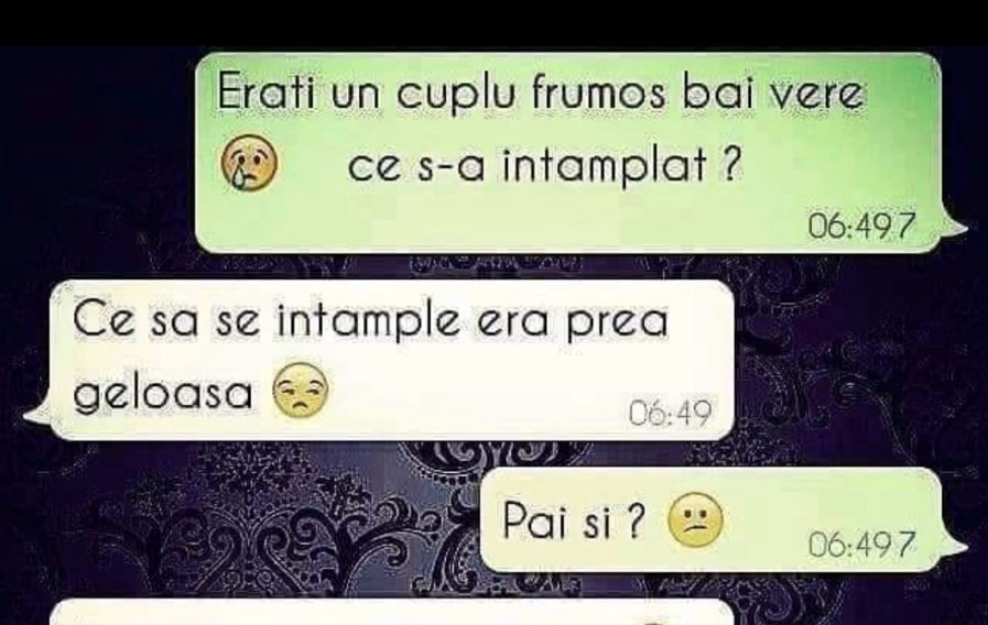 Imagine Stire BANC | ”Erați un cuplu frumos, băi vere. Ce s-a întâmplat?” | 2review.ro