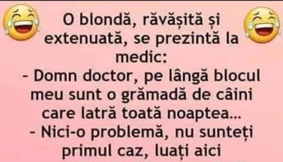 Imagine Stire BANC | „Doctore, lângă blocul meu sunt mulți câini, care latră toată noaptea” | 2review.ro