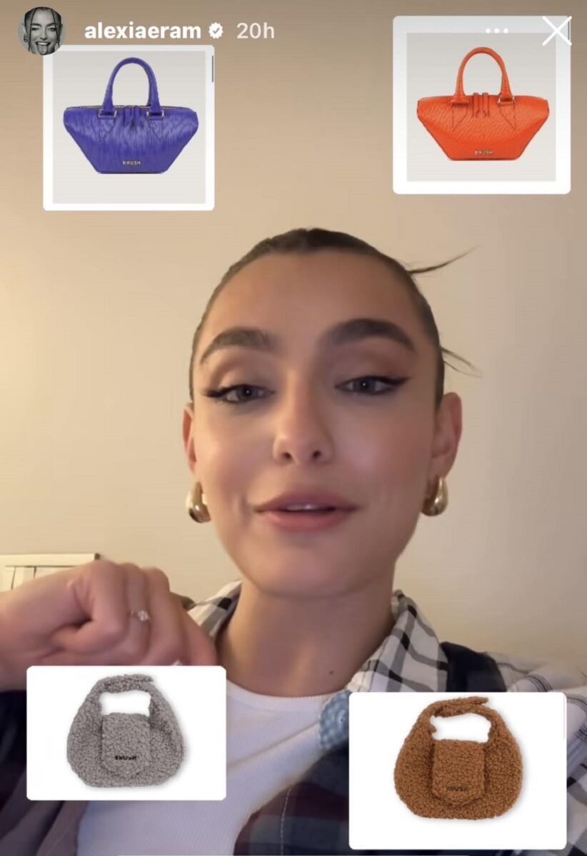 Imagine Stire Câți lei a plătit Alexia Eram pentru gențile preferate. Cât de scumpe sunt accesoriile, de fapt | 2review.ro