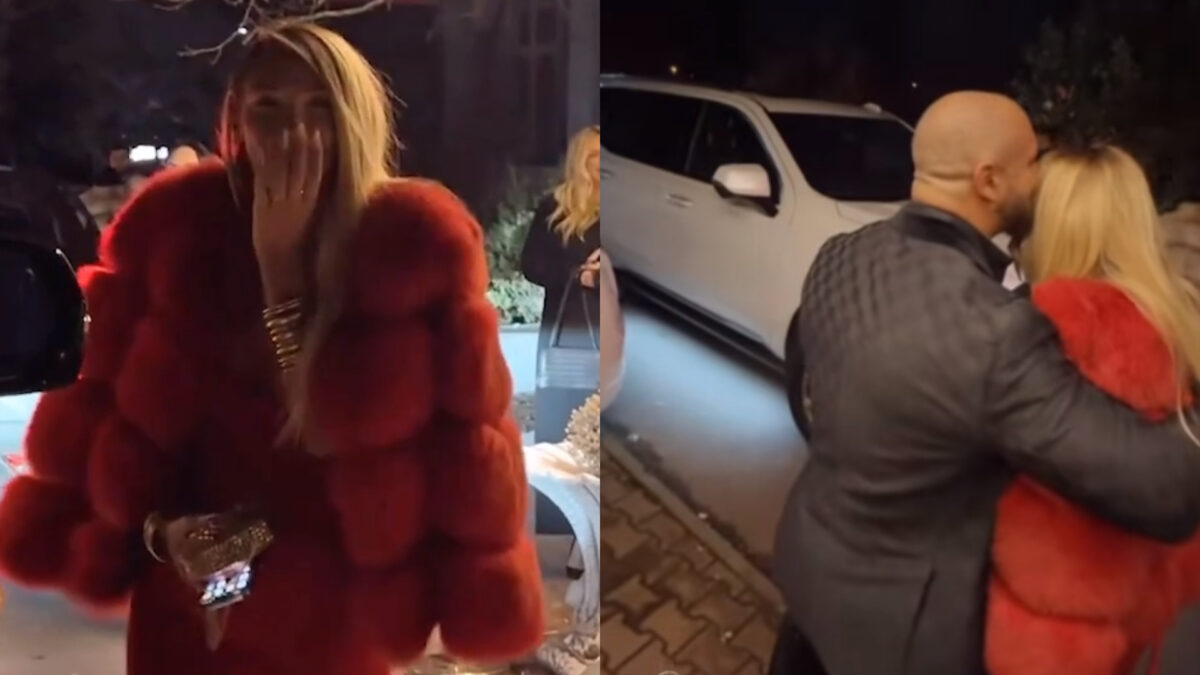 Imagine Stire Alex Bodi, cadou de peste 100.000 de euro pentru Ema Uta! Afaceristul a surprins-o de Valentine’s Day cu o mașină de lux | 2review.ro
