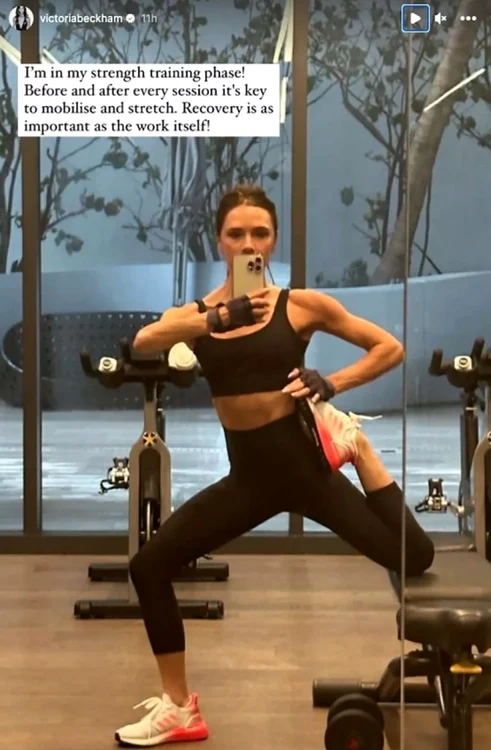 Postarea Victoriei Beckham despre stilul ei de viață. Sursa: Instagram