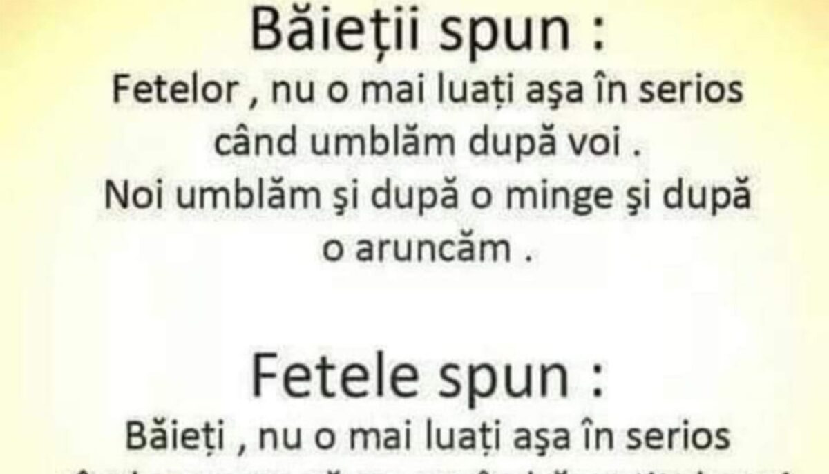 Imagine Stire Bancul începutului de săptămână | Băieți VS fete | 2review.ro