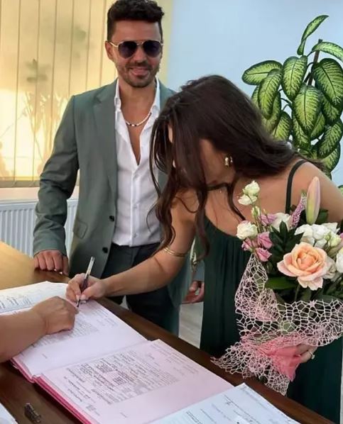 Artistul și soția sa, Georgiana au devenit părinți recent