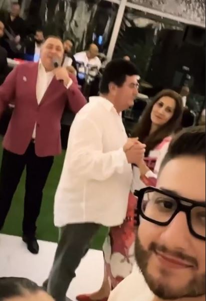 Gabriel Oprea și-a etalat noua freză la petrecerea de tăiere de moț a nepoțelului