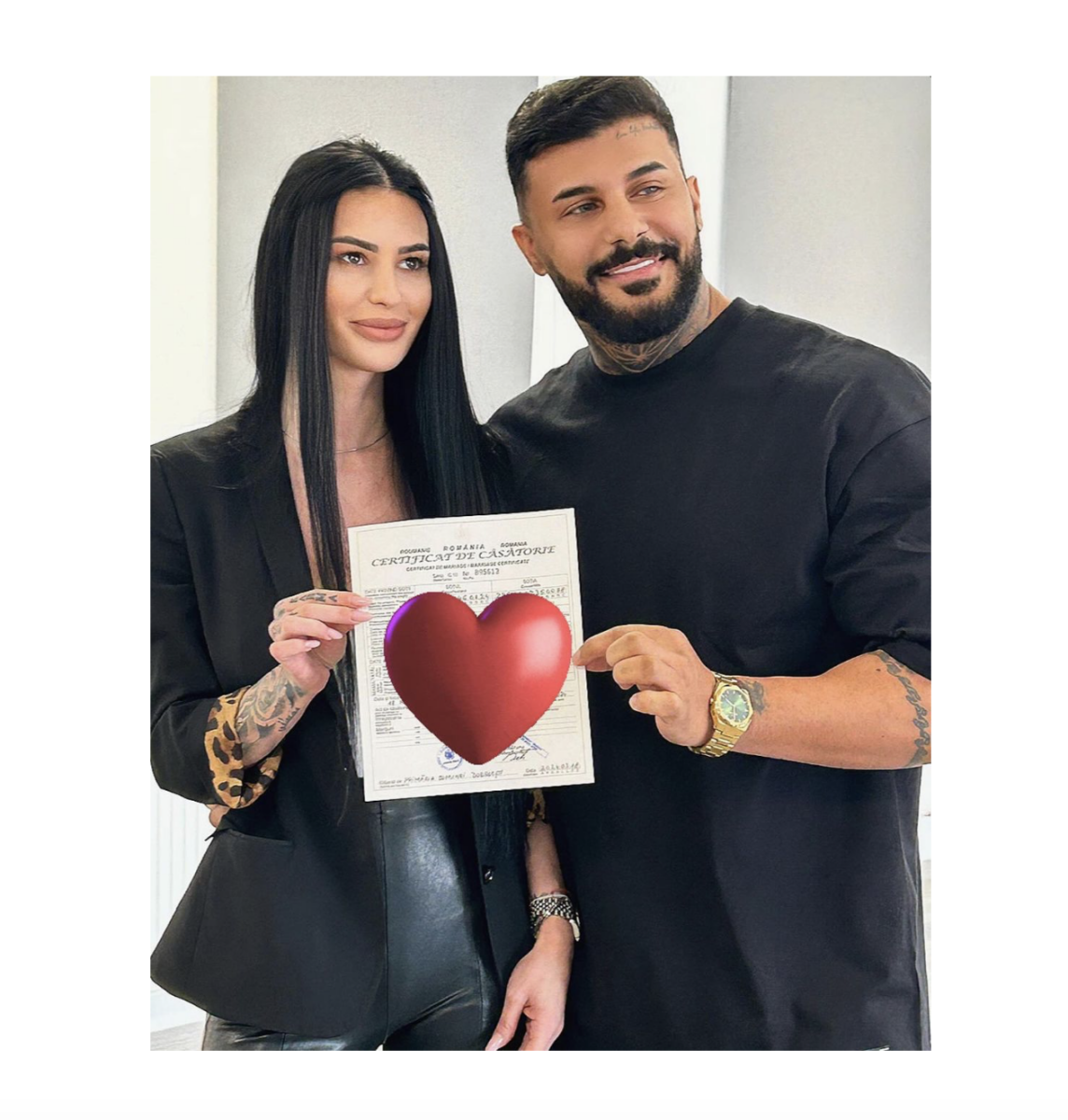 Imagine Stire Veste mare în showbizul românesc! Hamude Dawoud s-a căsătorit cu Mădălina! Totul a fost distribuit pe pagina sa de TikTok | 2review.ro